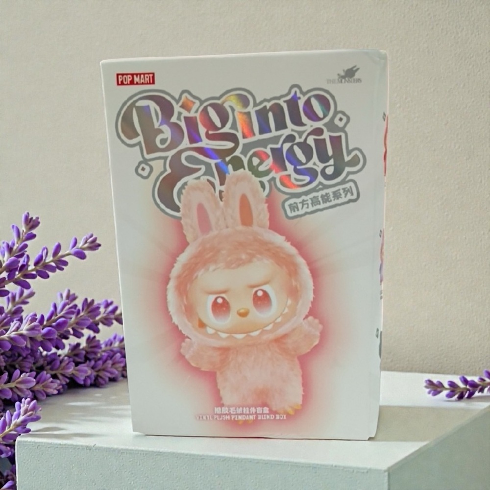 Pop Mart Biginto Energy Pink Stuffed Animal